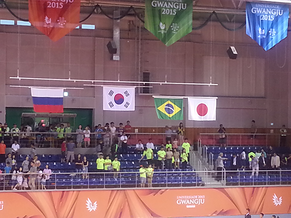 2015년 광주유니버시아대회 시상식